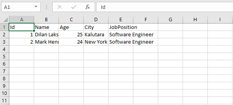 CsvHelper
