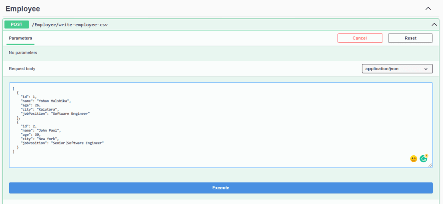 CsvHelper