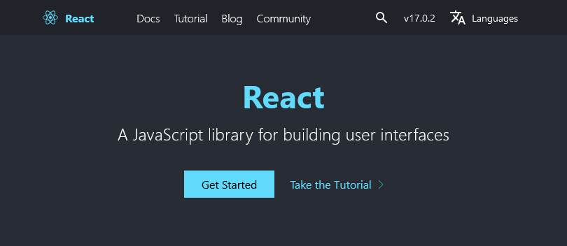 React