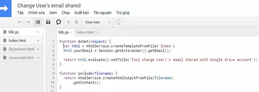 Google Apps Script